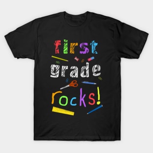 First Grade Rocks T-Shirt